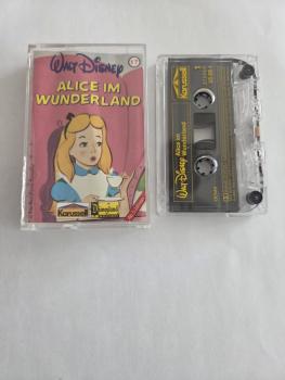 Alice im Wunderland Nr.17 Transparent mit Gelben Druck 825926-4 Karussell Disneyland